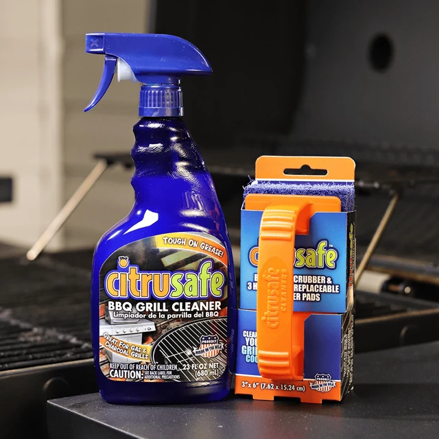 Alt view image 4 of 5 - Citrusafe BBQ Grill and Grate Cleaner, 23 fl oz, All Purpose Cleaner