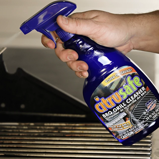 Alt view image 2 of 5 - Citrusafe BBQ Grill and Grate Cleaner, 23 fl oz, All Purpose Cleaner