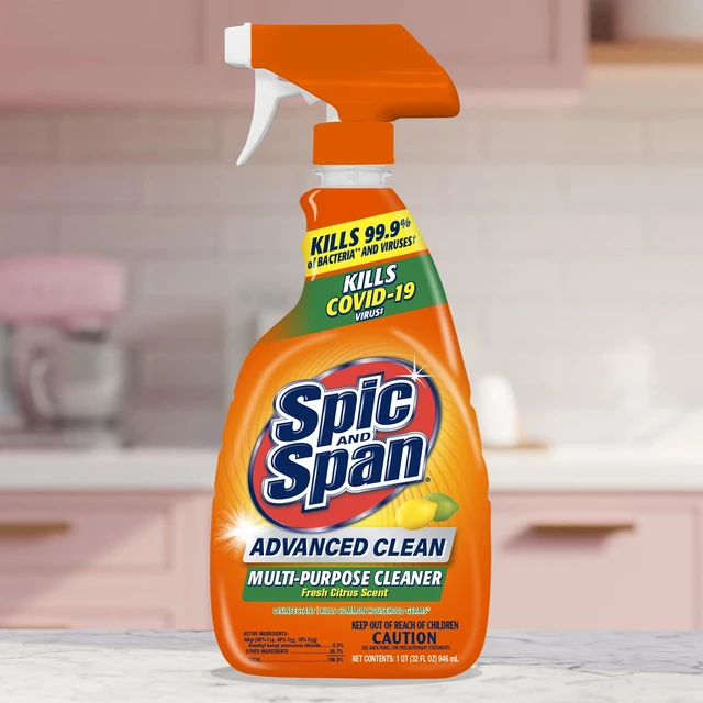 Alt view image 2 of 4 - Spic & Span 32oz Advanced Cleaning Spray Citrus Scent