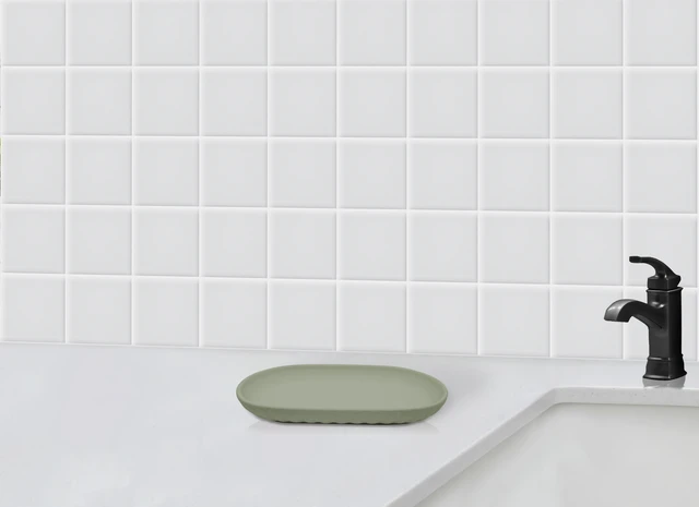 Alt view image 6 of 6 - Beautiful by Drew Barrymore Bathroom Tray - Green