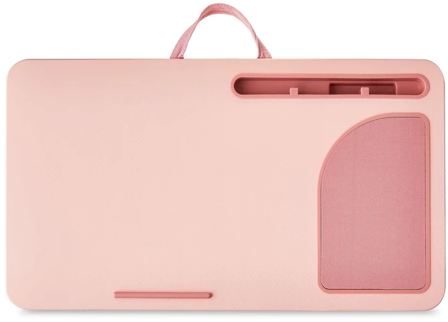 Main image of onn 15.6" Lap Desk Portable Work Station for Laptops, Phone & Tablet, Pearl Blush