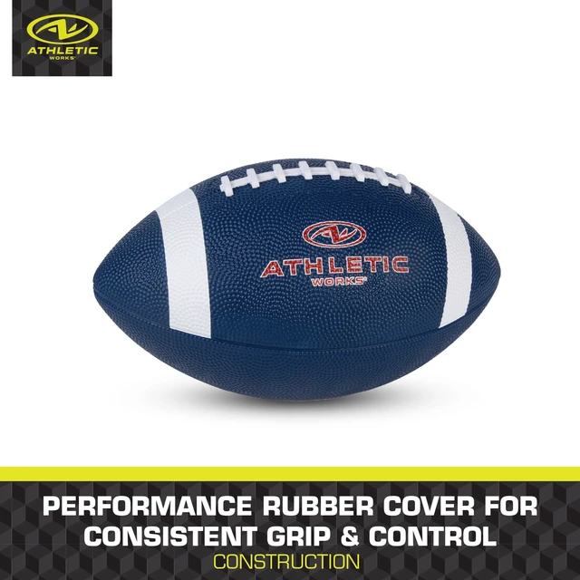 Alt view image 5 of 6 - Athletic Works Americana Junior Football, Red, White and Blue