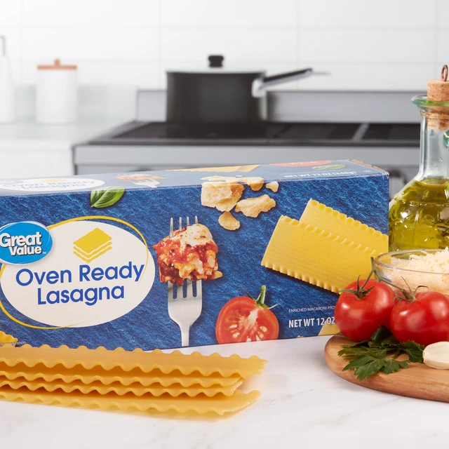 Alt view image 5 of 6 - 6-Pack Great Value Oven Ready Lasagna Pasta, 12oz