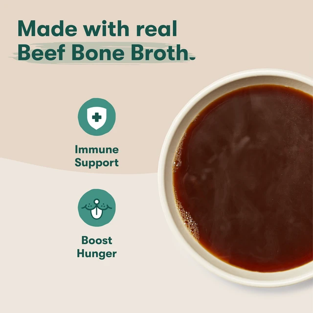 Alt view image 2 of 6 - Jinx Kibble Sauce Beef Bone Broth Dog Meal Topper, 12oz Bottle