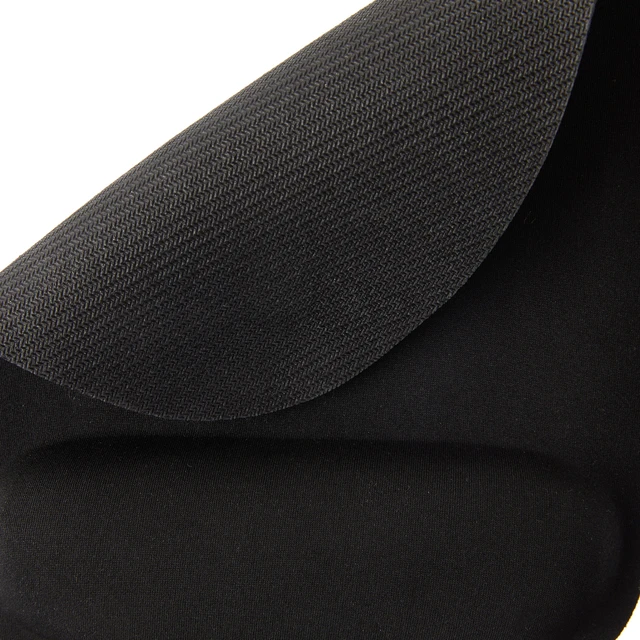 Alt view image 2 of 5 - Onn. Mouse Pad with Memory Foam Wrist Rest, Black