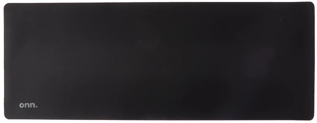 Main image of onn. Desktop Mouse Mat 32" x 12", Black