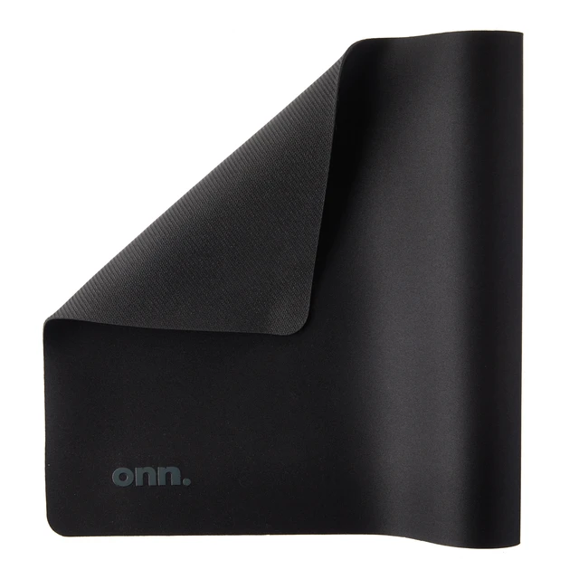 Alt view image 3 of 6 - onn. Desktop Mouse Mat 32" x 12", Black