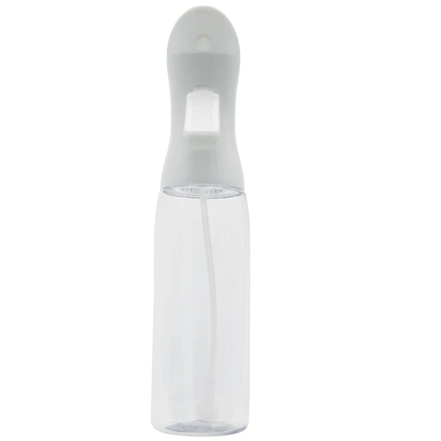 Alt view image 5 of 6 - Mainstays Plastic Mister Spray Bottle, White/Clear, 2-Pack