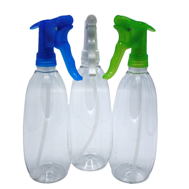 Alt view image 4 of 6 - Mainstays 24oz Plastic Refillable Spray Bottle with Adjustable Nozzle (5 Pack)