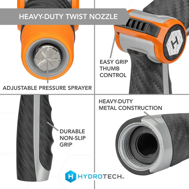 Alt view image 2 of 6 - HydroTech Heavy Duty Twist Nozzle
