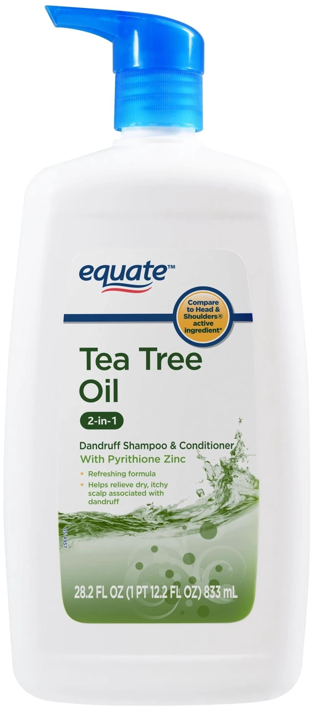 Main image of Equate Tea Tree Oil Dandruff Shampoo & Conditioner 2-in-1, 28.2 fl oz