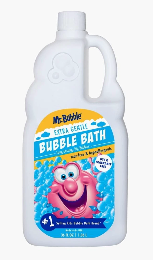 Main image of Mr. Bubble Extra Gentle Dye & Fragrance Free Bubble Bath 36fl oz