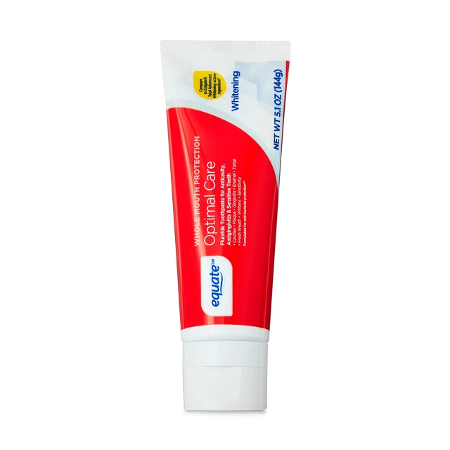 Alt view image 6 of 6 - Equate Whole Mouth Protection Optimal Care Toothpaste, Mint, 5.1oz