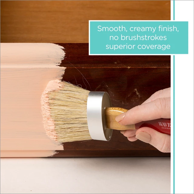 Alt view image 5 of 5 - Waverly Inspirations Chalk Paint, Ultra Matte Finish, White, 8 Fl Oz