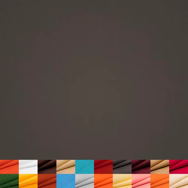 Alt view image 5 of 6 - Waverly Inspirations 1 Yard 100% Cotton Solid Fabric Charcoal 44-Inch Wide for Quilting and Sewing