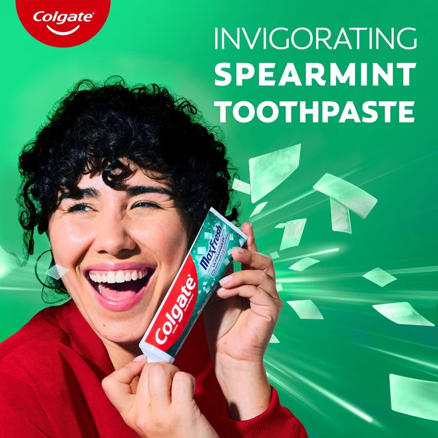 Alt view image 4 of 6 - Colgate Max Fresh Clean Mint Toothpaste, 6.3 Oz, 3 Pack