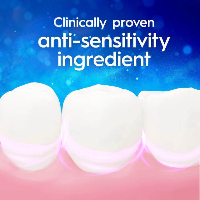 Alt view image 2 of 6 - Crest 3DWhite Advanced Sensitivity Relief Toothpaste 3.3oz