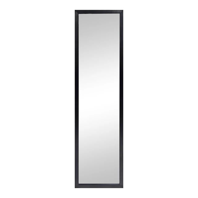 Alt view image 5 of 6 - Mainstays 13.5in x 49.5in Black Modern Door Mirror