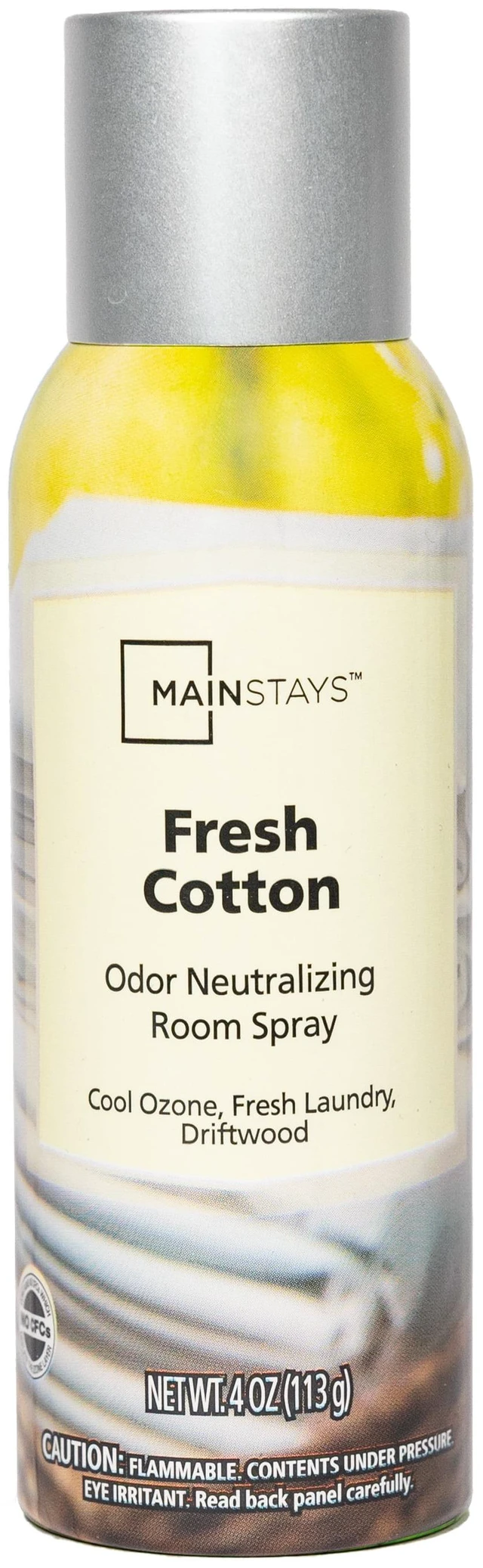 Main image of Mainstays Odor Neutralizing Room Spray, Fresh Cotton, 4 fl oz