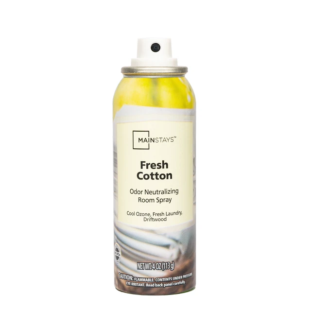 Alt view image 2 of 6 - Mainstays Odor Neutralizing Room Spray, Fresh Cotton, 4 fl oz