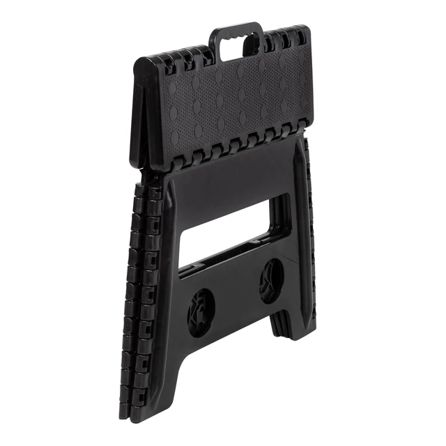 Alt view image 2 of 6 - Mainstays One Step Folding Step Stool, Black Plastic