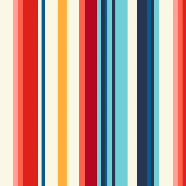 Alt view image 6 of 6 - Mainstays 15.5 in D x 17 in W Modern Multi Stripe Rectangle Outdoor Seat Pad, 1 Pack