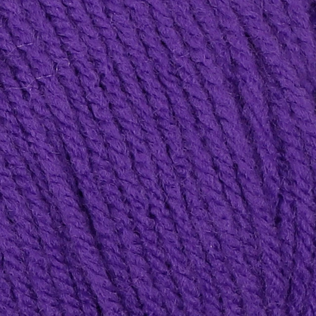 Alt view image 2 of 5 - 2 pack Mainstays Acrylic Yarn, Medium 4, Purple, 7 oz, 397 Yards