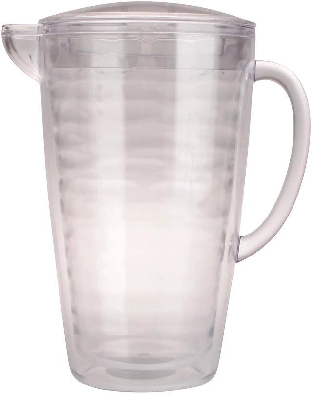 Main image of Mainstays 2.5 Quart Double Wall Clear Acrylic Pitcher