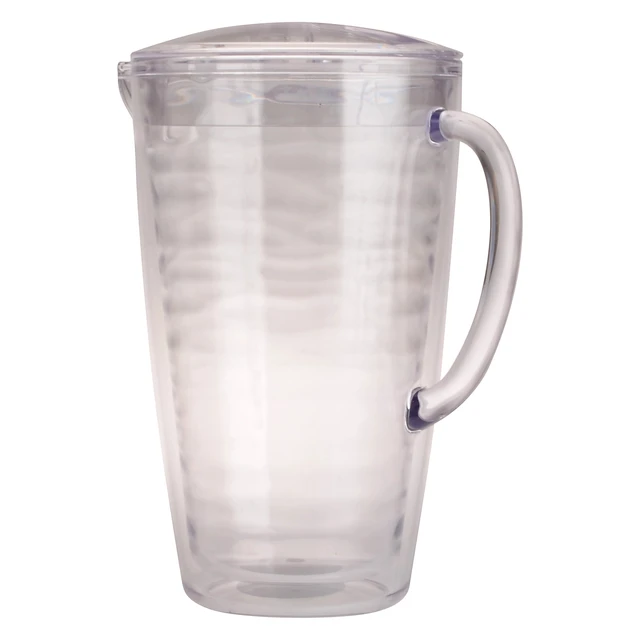 Alt view image 5 of 5 - Mainstays 2.5 Quart Double Wall Clear Acrylic Pitcher