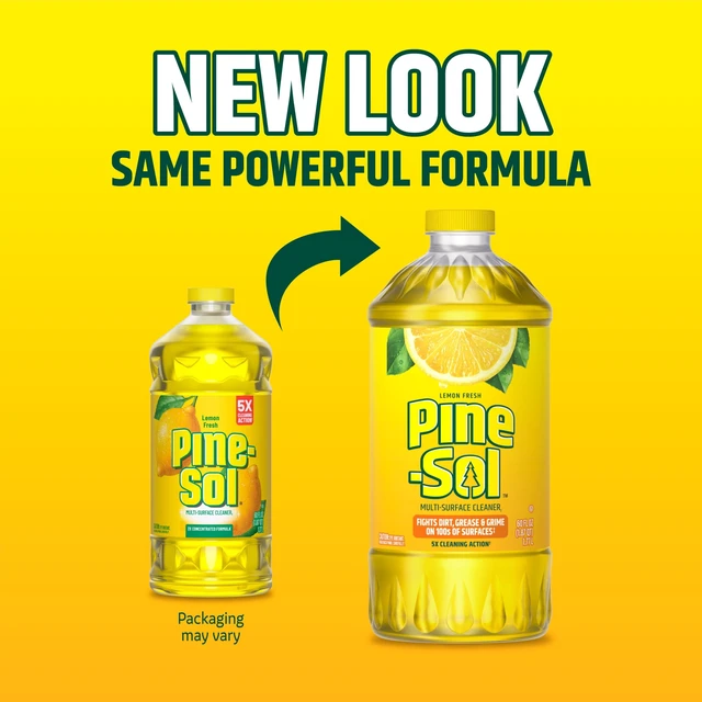 Alt view image 4 of 5 - Pine-Sol 60 fl oz Multi-Surface Cleaner, Lemon Fresh