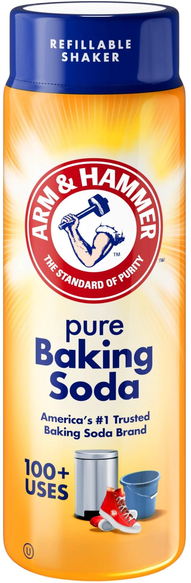 Main image of Arm & Hammer Pure Baking Soda Shaker, 12 oz, Multi-Purpose Cleaning, Laundry & Deodorizing