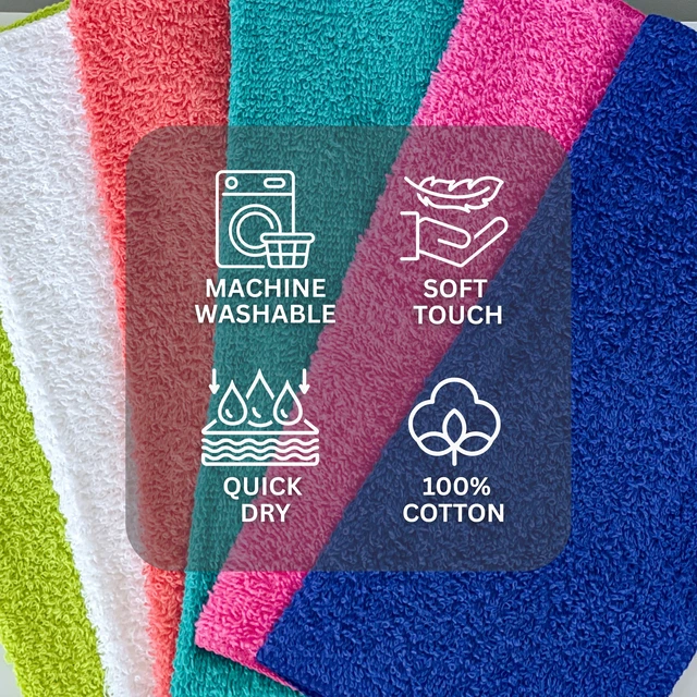 Alt view image 6 of 6 - Mainstays 18-Pack Washcloth Bundle, True Bright