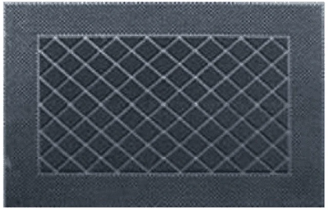 Alt view image 2 of 3 - Mainstays Flexible Rubber Pin Doormat, Black, 24in x 16in