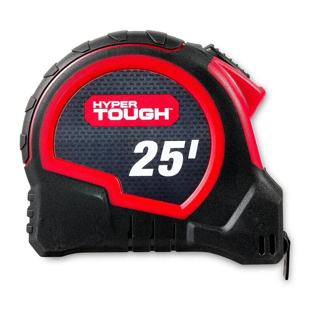 Alt view image 5 of 7 - Hyper Tough 25ft Self Lock Steel Tape Measure