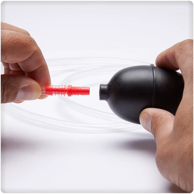 Alt view image 6 of 6 - Hyper Tough 36201WDI Manual Siphon Pump, Universal, 6ft Hose