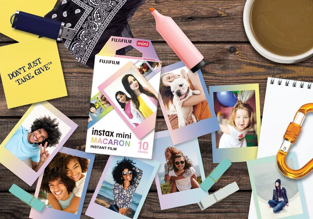 Alt view image 6 of 6 - FUJIFILM Instax Mini Macaron Film, 10 Sheets, 16547737