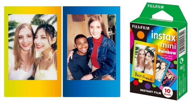Alt view image 3 of 5 - Fujifilm Instax Mini Film - Rainbow (10 Exposures)