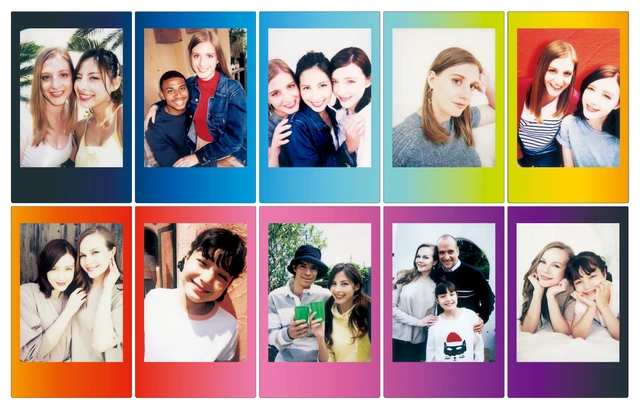Alt view image 4 of 5 - Fujifilm Instax Mini Film - Rainbow (10 Exposures)