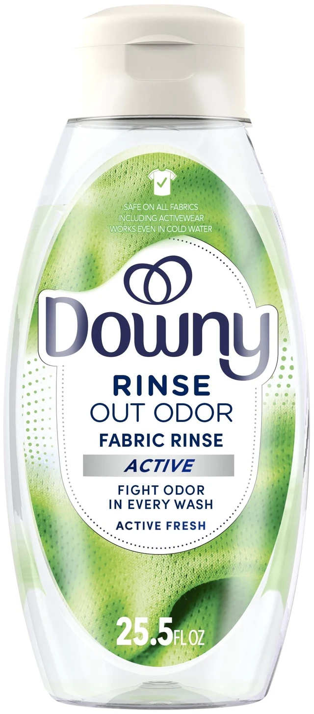 Main image of Downy Rinse Out Odor Laundry Rinse, Active Fresh Scent, 25.5fl oz