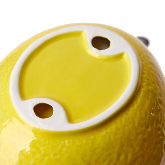 Alt view image 5 of 6 - Mainstays Yellow Lemon Decorative Bowl, 8.07in L x 5.51in W x 2.75in H