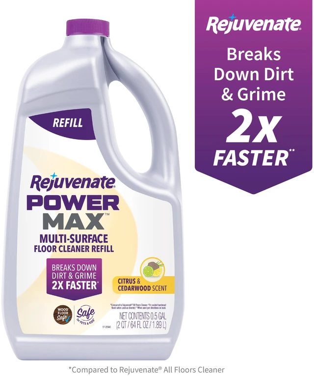 Main image of Rejuvenate PowerMax Multi-Surface Floor Cleaner Refill, 64 fl oz, Citrus & Cedarwood Scent