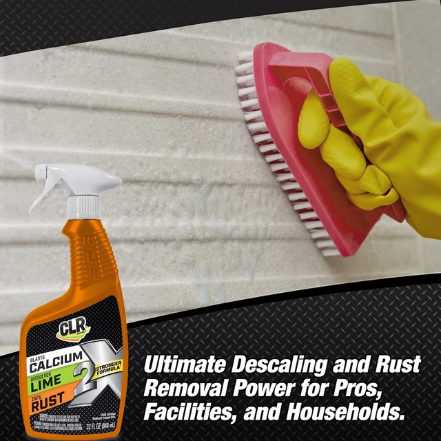 Alt view image 4 of 7 - CLR Brands 2X CLR Calcium Lime And Rust Remover Open Stock 32 fl oz Trigger