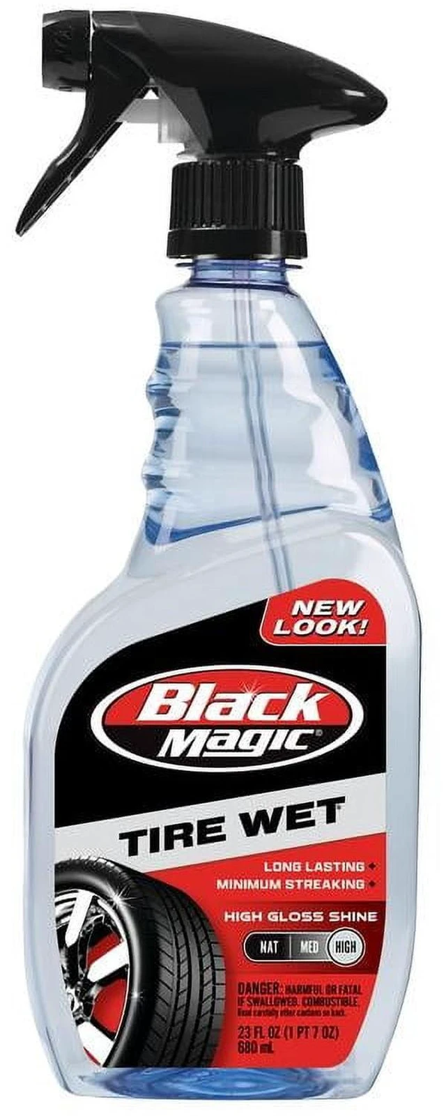 Main image of Black Magic BM23 Tire Wet 23oz Tire Shine, Lasts Up to 4 Weeks
