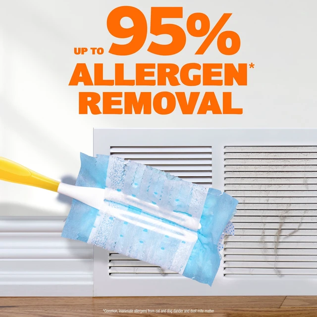Alt view image 6 of 6 - Swiffer Dusters Cleaning Kit Unscented, Feather Duster Alternative, 1 Handle + 5 Refills