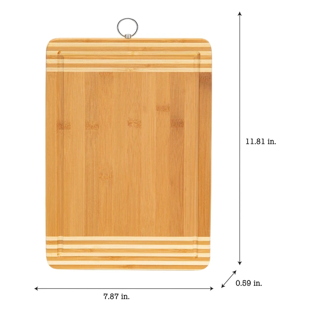 Alt view image 4 of 6 - Kitchen Details Medium Bamboo Cutting Board