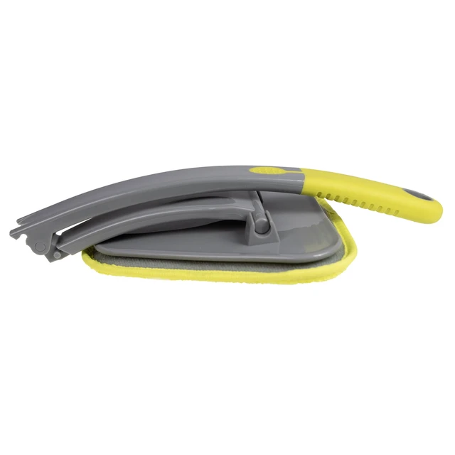 Alt view image 3 of 4 - Auto Drive Microfiber Windshield Cleaner Tool with Foldable 19in Handle, Yellow
