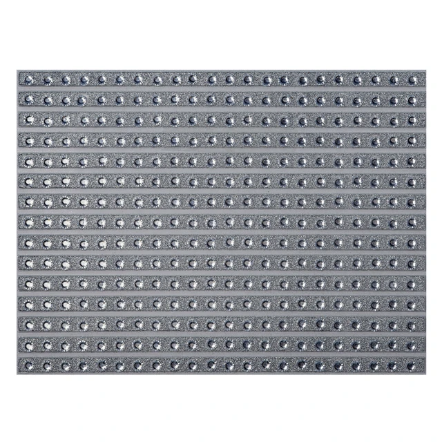 Alt view image 4 of 5 - Auto Drive Rhinestone Vinyl Car Sticker Decals, 30 Piece, Silver, 0.1875" x 5.5"
