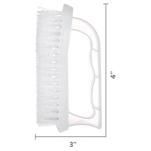 Alt view image 6 of 6 - Great Value Multi-Purpose Cleaning Scrub Brush with Iron Handle, White, 1 Count