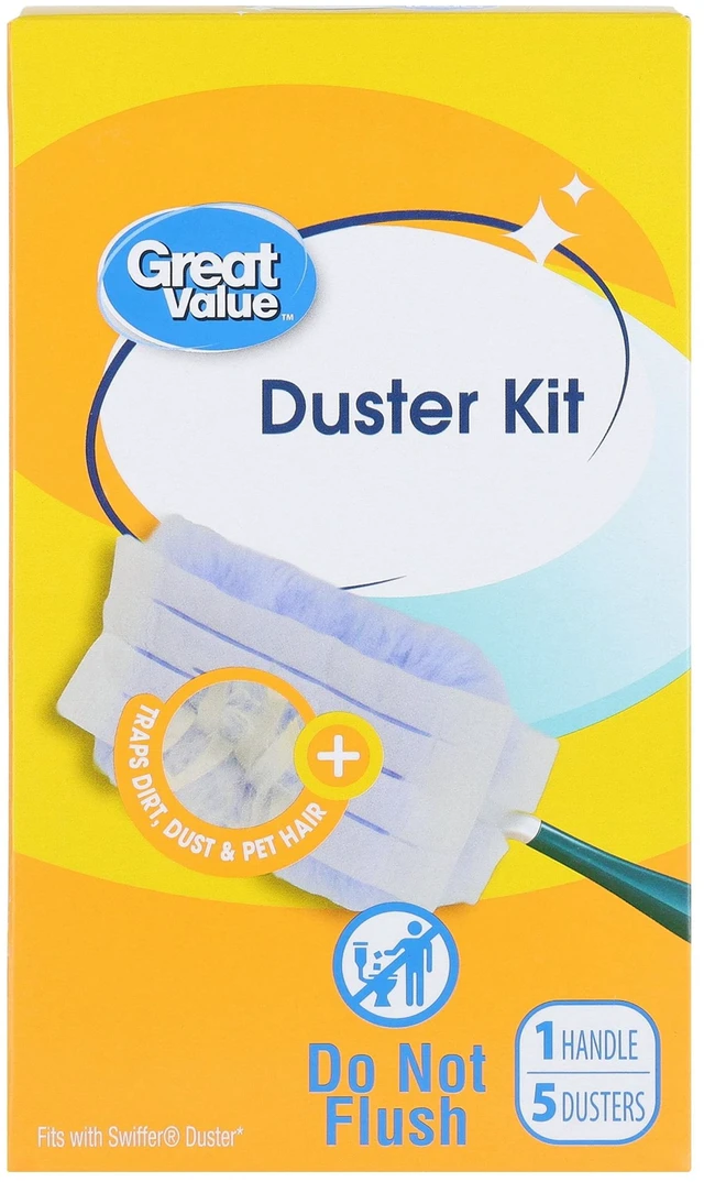 Main image of Great Value Duster Kit with Reusable Handle and Refills