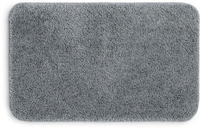 Main image of Mainstays Basic Polyester Bath Rug 20in x 32in, Grey